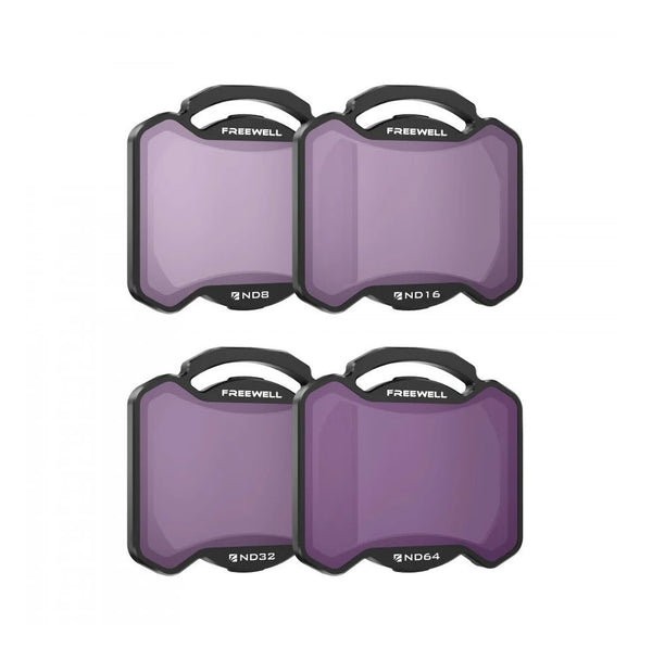 Freewell 4-pack ND Filter Set for DJI Avata 2 (ND8 16 32 64)