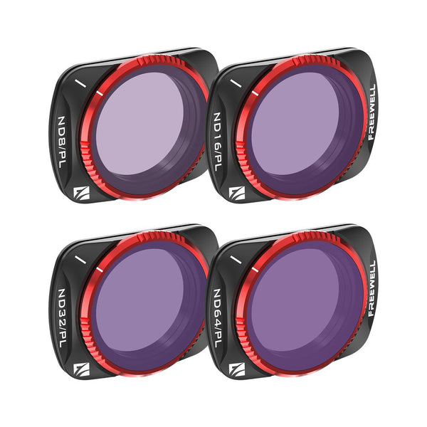 Freewell  4-pack Bright Day Series Filter Set for DJI Osmo Pocket 3