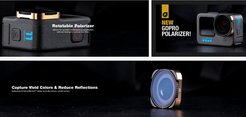 PolarPro Circular Polarizer (CP) Filter for GoPro HERO9/10/11/12 Black