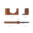 SmallRig Camera Leather Case Kit for Sony Alpha 7C II / Alpha 7CR 5015