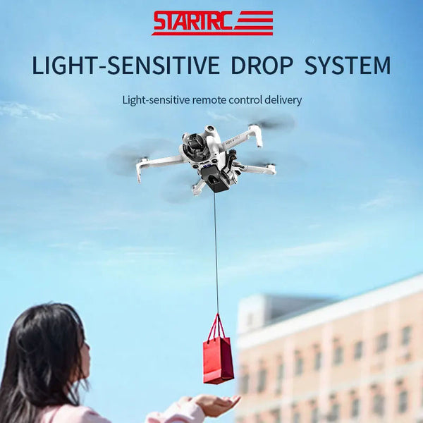 STARTRC Air-Dropping System for DJI Mini 4 Pro (Aux Light Sensor Solution)