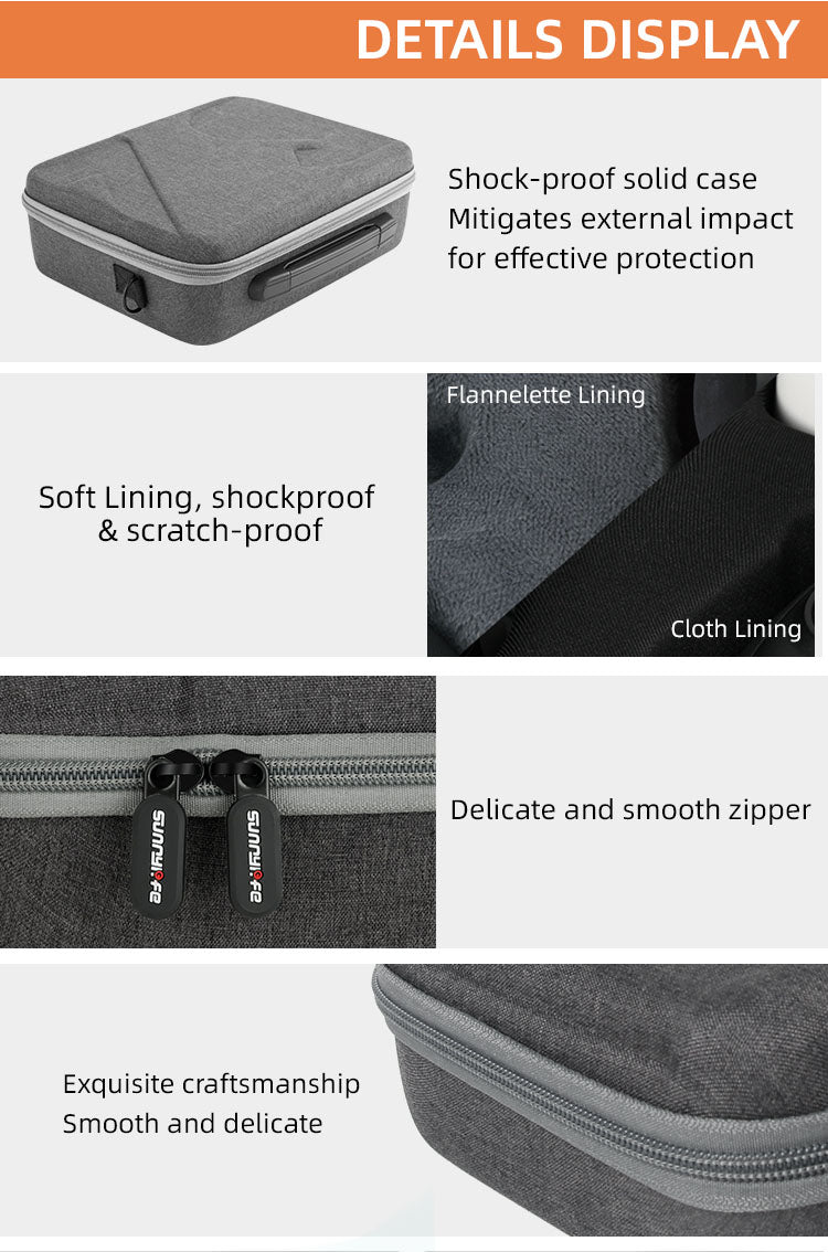 Sunnylife Multi-functional Carrying Case for DJI Mini 3 Pro