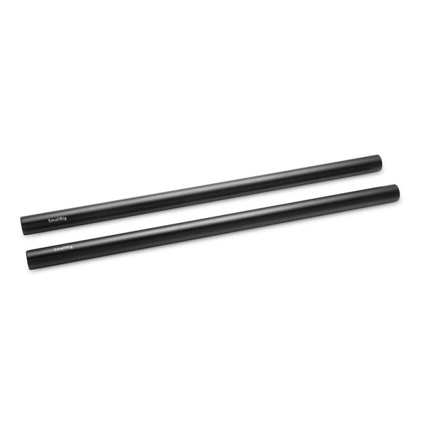 SmallRig 2pcs 15mm Black Aluminum Alloy Rod (M12-30cm) 12inch 1053