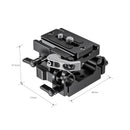 SmallRig Universal 15mm Rail Support System Baseplate 2092B