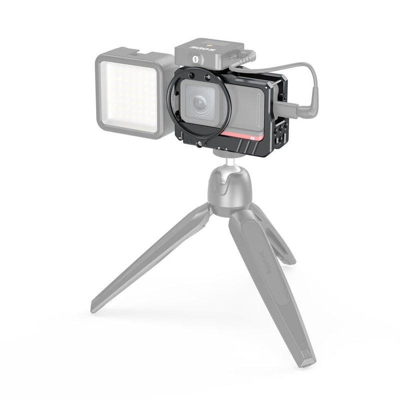 SmallRig Vlogging Cage & 52mm Filter Adapter for Insta360 ONE R 4K Edition 2901
