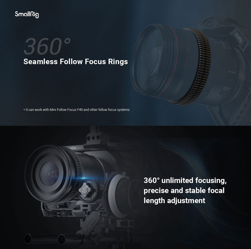 SmallRig Φ81-Φ83 Seamless Focus Gear Ring 3296