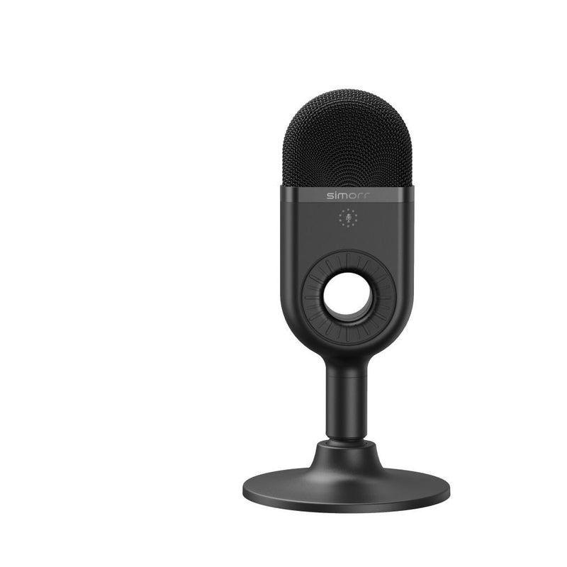 simorr Wave U1 USB Condenser Microphone (Black) 3491