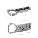 SmallRig Extension Grip for Sony ZV-E10 (Silver) 3524