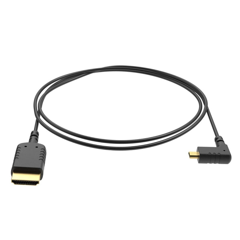 8Sinn eXtraThin Angled Micro HDMI - HDMI Cable 40cm