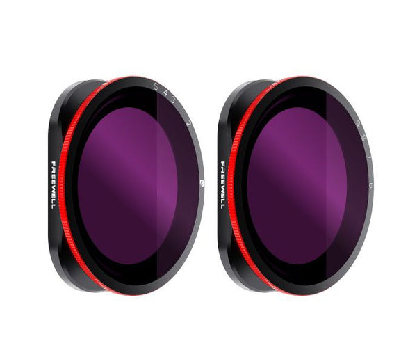 Freewell 2-pack Variable ND Filter Set for HERO8 Black (VND 2-5 and 6-9 f-stops)
