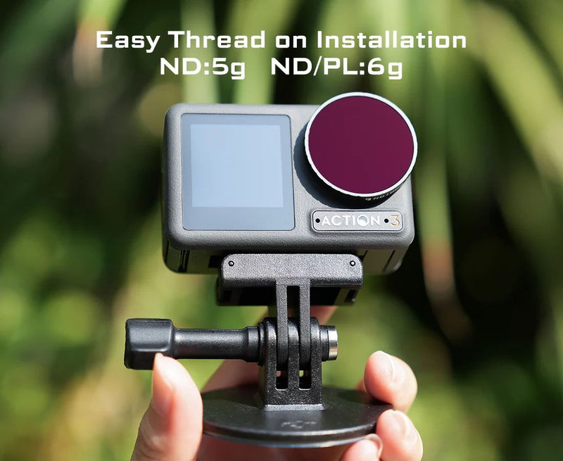 Freewell ND1000 Long Exposure Filter for Osmo Action 3
