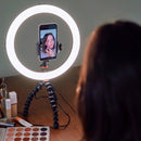 JOBY Beamo Portable Ring Light 12" for Smartphone and Camera