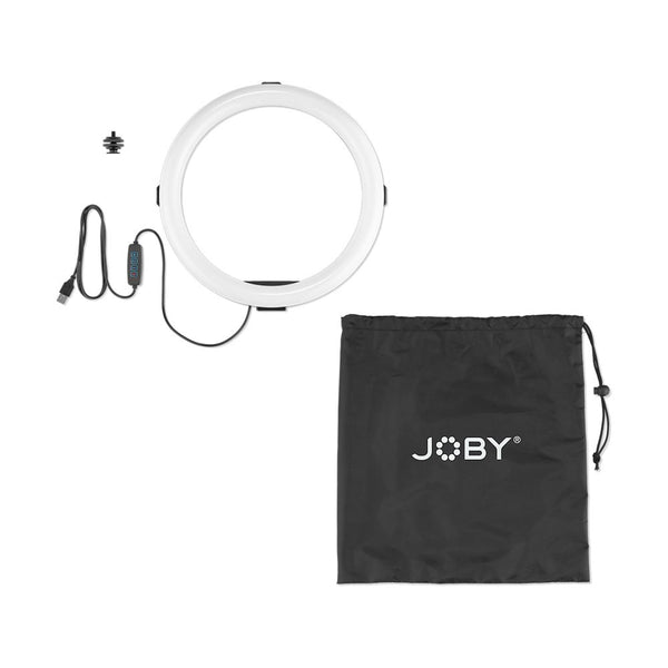 JOBY Beamo Portable Ring Light 12" for Smartphone and Camera