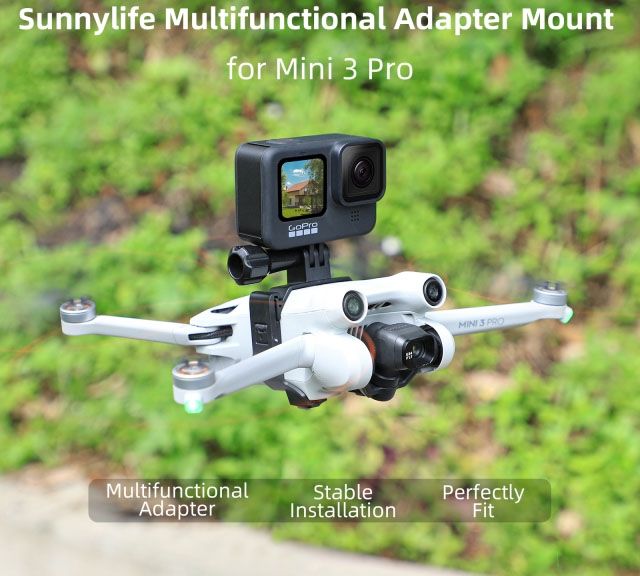 Sunnylife Sports Camera Mount for Mini 3 Pro