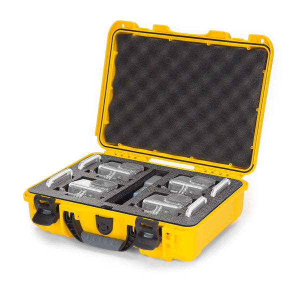 Nanuk 910 Case for (4 sets) GoPro HERO9/HERO10 (Yellow)