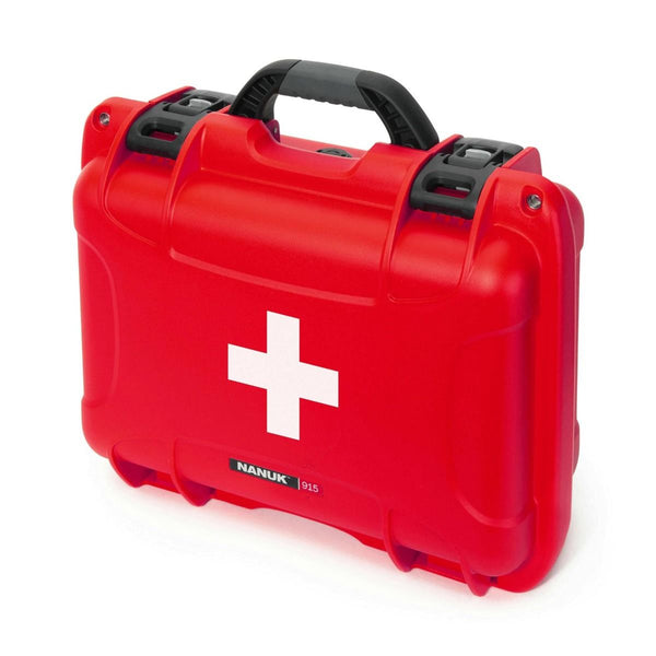 Nanuk Case 915 with First Aid Logo (Red)