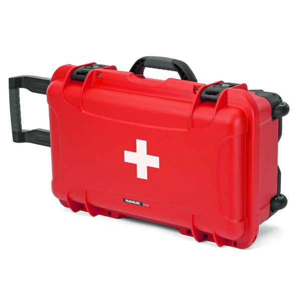 Nanuk 935 Case with First Aid Logo Empty (Red)