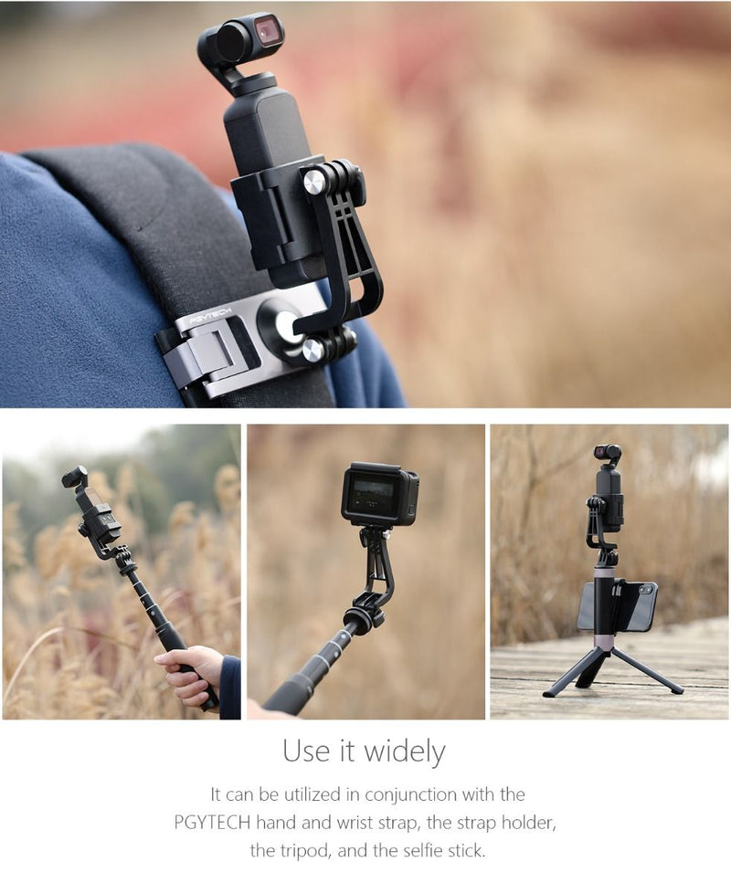 PGY Tech Action Camera L Bracket Plus for OSMO Pocket