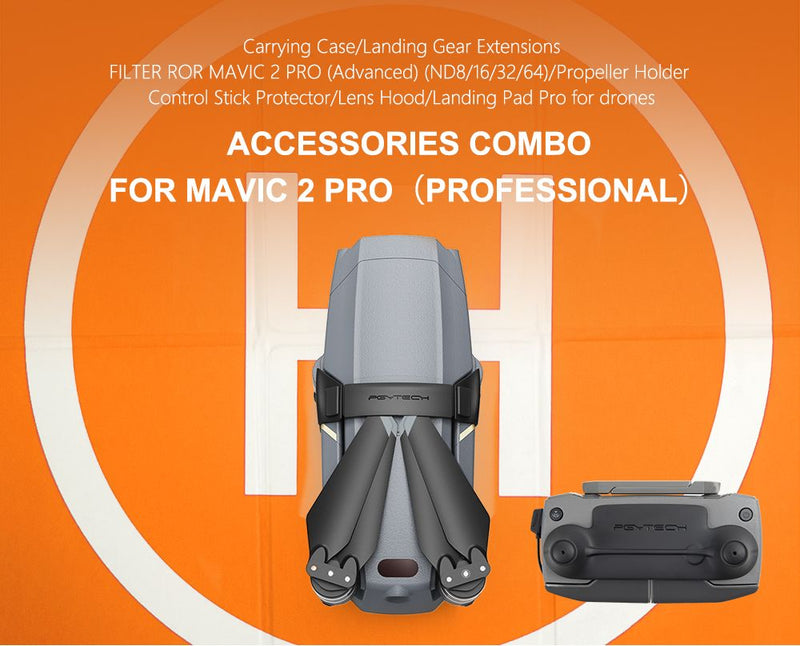 PGY Tech (Professional) 7pcs Accessories Combo Set for Mavic 2 Pro