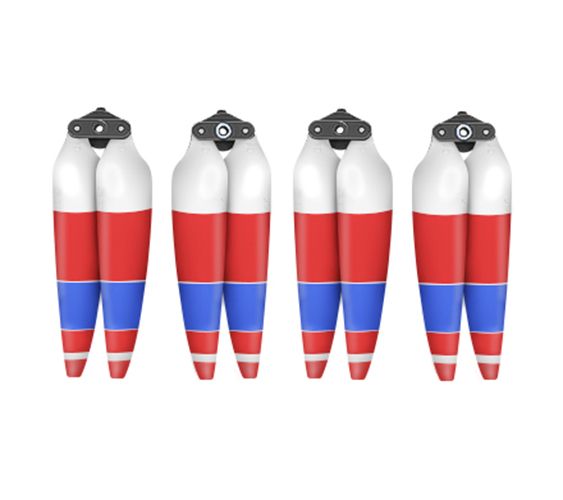 Sunnylife 2 Pairs 8747F Propellers for DJI Air 3 (White / Red / Blue)