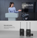 BOYA UHF Dual-Channel Wireless Microphone System (1x TX8 Pro + 1x RX8 Pro)