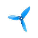 DALPROP Cyclone 3-in T3056C Pro Racing Drone Propellers Triblade (6 Pairs)(Crystal Blue)