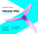 Dalprop Cyclone T5043C Triblade Freestyle Propellers (Crystal Blue)