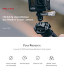 FALCAM F22&F38 Quick Release Ball Head for Action Camera 2554