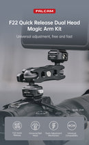 FALCAM F22 Dual Head Quick Release Magic Arm Kit 2548