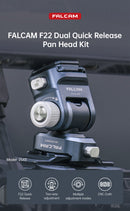 FALCAM F22 Dual Quick Release Pan Head Kit 2543
