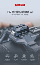 FALCAM F22 Thread Adapter V2 (Compatible with NATO) F22A4403