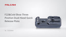 FALCAM F22&Cold Shoe Three Positiondual-Head F22A3A04