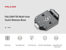 FALCAM F38 Quick Release Multi-Hole Base