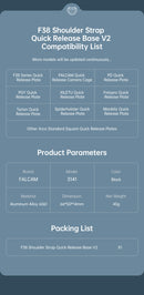 FALCAM F38 Shoulder Strap Quick Release Base V2 3141