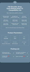 FALCAM F38 Shoulder Strap Quick Release Kit V2 3142