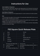 FALCAM F50 Square Quick Release Plate 3225
