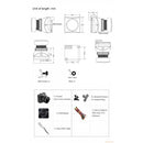 Foxeer Cat 2 Micro 1200TVL Starlight Night FPV Camera 2.1mm Lens (Black)