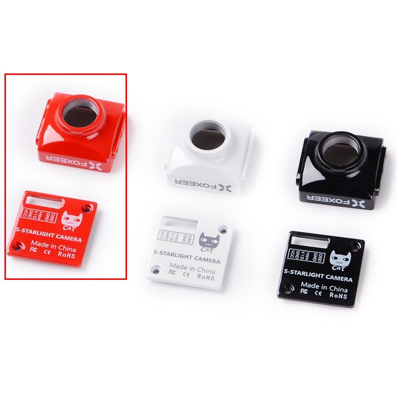 Foxeer Cat Camera Replacement Case Full Size (Red)