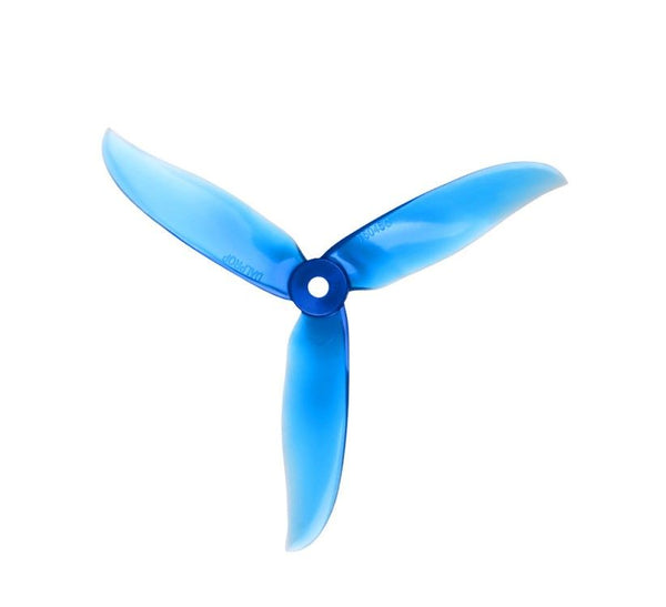 Foxeer Dalprop T5045C Pro Tri Blade Propellers 10 Pairs (Crystal Blue)
