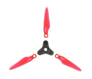 Dalprop Fold F5 FPV Propeller Set (12x Crystal Red Blades 4x Grey Hub)