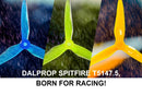 Dalprop Spitfire T5147.5 Racing Propellers (Crystal Blue) (2x CW 2x CCW)
