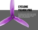 Dalprop Cyclone T5249C Pro Propellers 2x CW + 2x CCW (Crystal Purple)