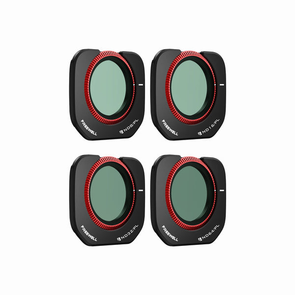 Freewell 4-pack Bright Day Filter Set for Insta360 Luna Pro