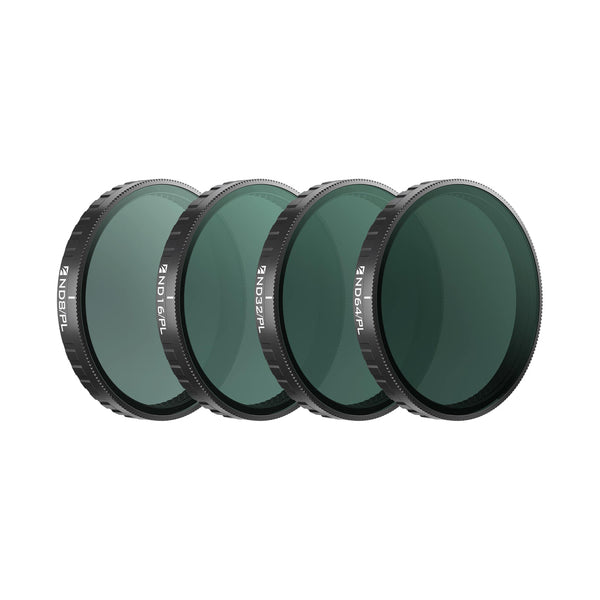 Freewell 4-pack Bright Day Hybrid ND/PL Filter Set for DJI Osmo Action 6