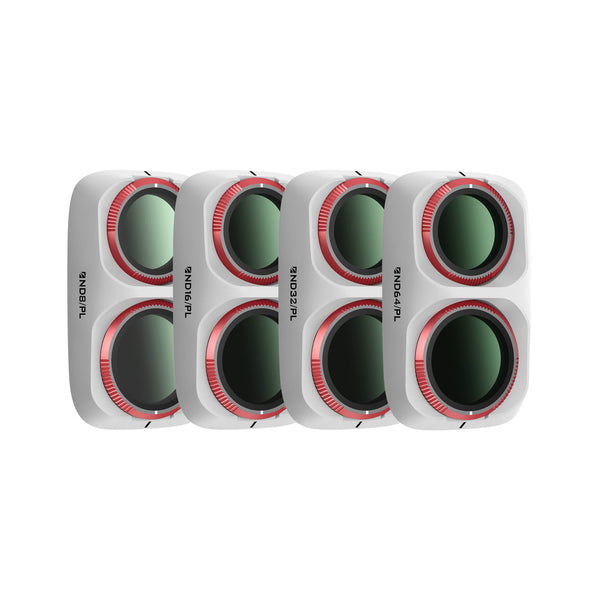 Freewell 4-pack Bright Day Series Filter Set for DJI Osmo Pocket 4P (White)