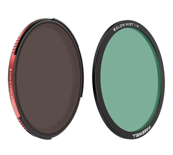 Freewell 67mm Threaded VND/CPL 3-7 Stop + Glow Mist 1/4 Filter Bundle