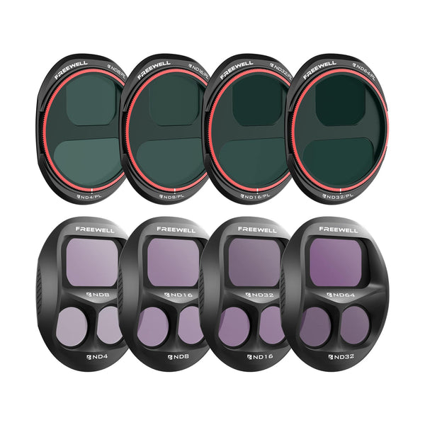 Freewell 8-pack All Day Series ND/ND-PL Filter Set for DJI Mavic 4 Pro