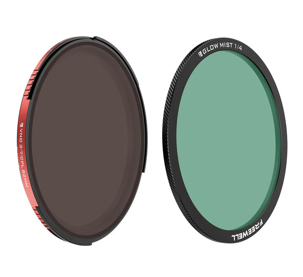 Freewell 82mm Threaded VND/CPL 3-7 Stop + Glow Mist 1/4 Filter Bundle