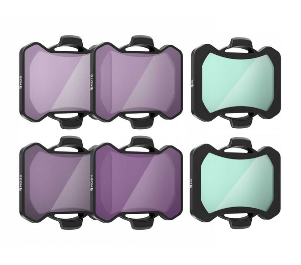 Freewell 6-pack ND Filter Bundle for DJI Avata 2 (ND8 16 32 64 PL UV)