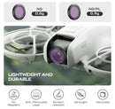 Freewell 3-Pack Bright Day Magnetic ND-PL Filters for DJI Neo (ND-PL 8 16 32)
